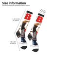 thumbnail image 3 of Gokiu Roblox Womens Athletic Knee High Socks Outdoor Sport Socks Casual Tube Socks, 3 of 7
