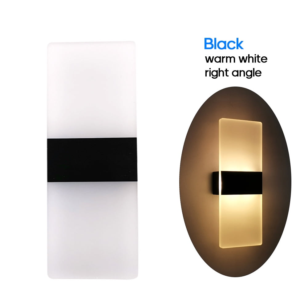 Lysed LED Acrylic Wall Lamp,6W Warm White,Wall Light Night Light Wall Sconce ... 