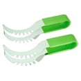 thumbnail image 2 of - Melon Slicing Tool Serve Slice or Cubes Ease Kitchen Gadget- Set of 2, 2 of 5