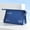 Navy, variant on Jelly Series Cosmetic Bag, PVC Waterproof Storage, Solid Color Makeup Organizer for Toiletries, Cosmetics, and Travel Accessories, Durable and Easy to Clean