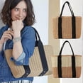 thumbnail image 2 of Straw Beach Tote Bag for Women, 2024 New Beach Bag for Women, Beach Vacation Shoulder Bag for Summer Travel, 2 of 5