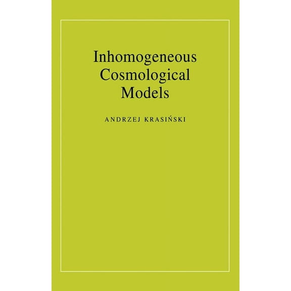 Inhomogeneous Cosmological Models, (Hardcover)