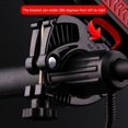 thumbnail image 4 of GTB Multi-Function 4 in 1 Bicycle Light Flashlight Bike Horn Alarm Bell Phone Holder, 4 of 5