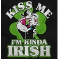 thumbnail image 2 of Popeye Olive Kiss Me Im Kinda Irish Hoodie Sweatshirt Women Men Brisco Brands S, 2 of 6