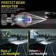 thumbnail image 3 of Luces Led para Coche H4 Faro Led 90W 6500K 18000Lm Kit de Conversión de Alto Haz Bajo para Vehículo Motocicleta, Ip67 Impermeable, Ip67 Impermeable, 3 of 8