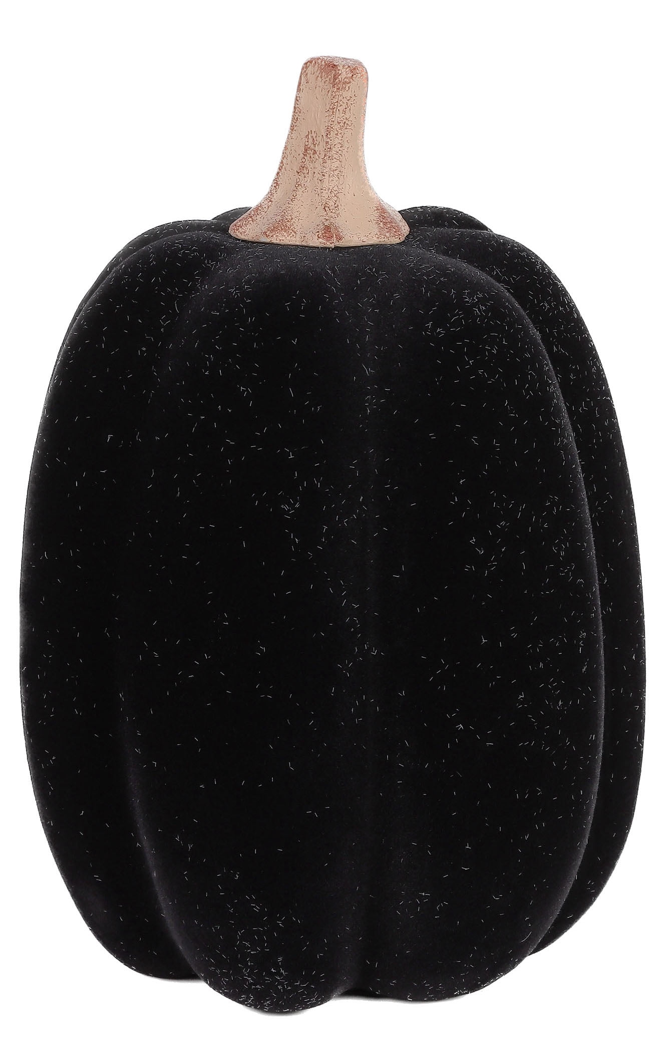 Harvest Black Flocked Pumpkins, Set of 2, by Way To Celebrate