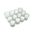 thumbnail image 3 of Mainstays Unscented Filled Votive Glass Candles, White, 12-Pack Votive Candles, 3 of 5
