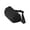 Black, variant on Jesscasday Travel Nylon Speaker Carrying Pouch Reinforced With Vibration Proof Design And Back Storage Pocket Adjustable Strap
