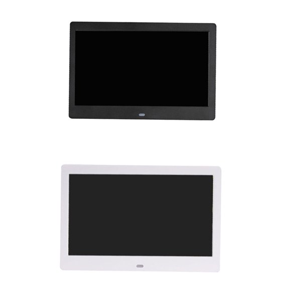 ziyahihome 10 inch Screen Digital Photo Frame LED Photo Frame HD 1024 x 600 Electronic Album Picture Music Electronic Album Music Video Full Function Frame