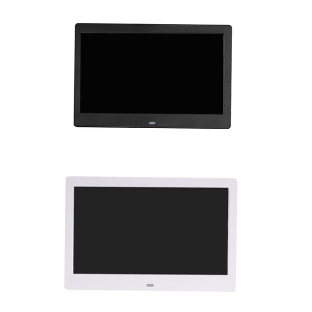 ziyahihome 10 inch Screen Digital Photo Frame LED Photo Frame HD 1024 x 600 Electronic Album Picture Music Electronic Album Music Video Full Function Frame