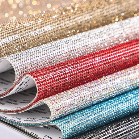 

Rhinestone Adhesive Patch 24×20Cm White Ab Color Diamond Sticker Sheet Sparkly Rhinestone for Crafts Self Adhesive Patch Fengga Office Cabinet Clearance Sale 1X Rhinestone Adhesive Patch