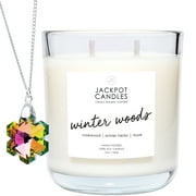 Jackpot Candles Winter Woods Jewelry Necklace Candle
