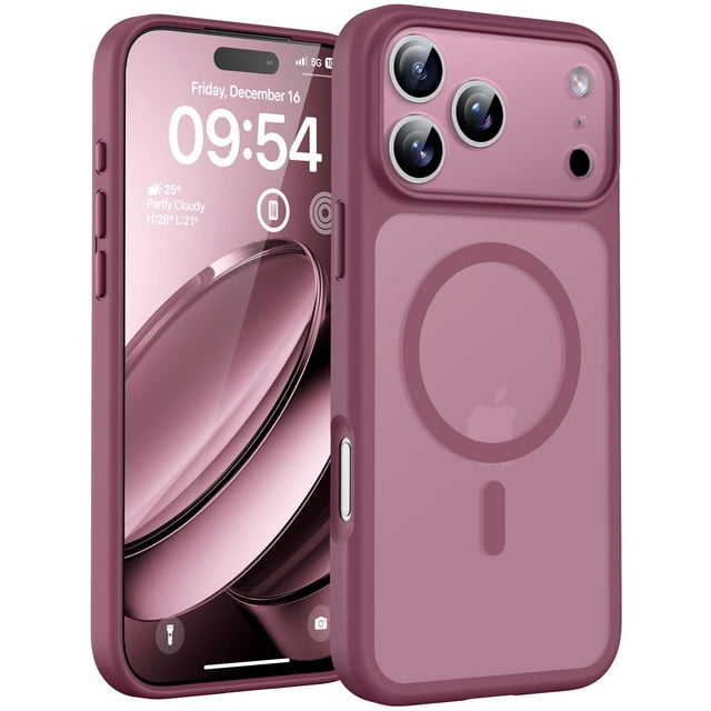 Funda de teléfono TOCOL para iPhone 17 Pro Max con protección de cámara completa
