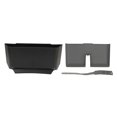 thumbnail image 1 of Under Screen Storage Organizer Tray Large Capacity Anti Slip Under Screen Storage Tray Replacement for Tesla Model 3 Grey Handle, 1 of 9