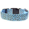 thumbnail image 2 of LED Colliers Lumineux pour Chiens Léopard flash Colliers de Sécurité pour Chiots Collier Réglable (L, Bleu) I01, 2 of 5