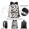 thumbnail image 6 of HUIACONG Cute Dachshund Print School Backpack for Age 6-18 Large Capacity Lightweight Water-Resistant Back to School Bookbag for Elementary Middle High School Boys Girls Students, 6 of 6
