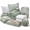 Sage Green, variant on Virtu College Dorm Room Essentials Complete Set, Twin XL Comforter Set, Dorm Bedding, Twin Xl Bed In a Bag Comforter Set with All Dorm Accessories and Bedding, Grey