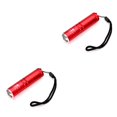 thumbnail image 1 of Eigraketly Linterna de aleación de aluminio, antorcha portátil, resistente al agua, para viajes al aire libre, iluminación nocturna, para acampar, Rojo 2piezas Eigraketly CBP209959, 1 of 6