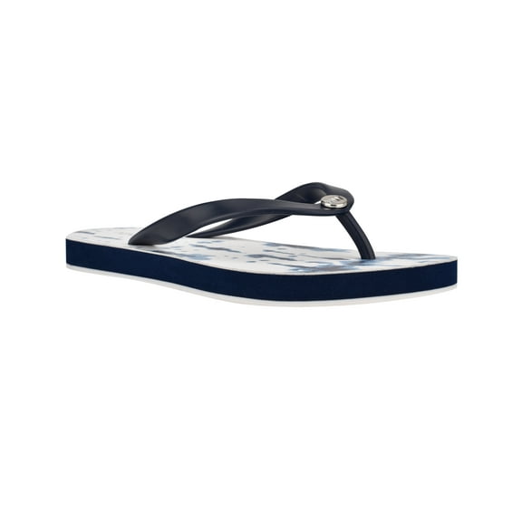 Nine West Nine West Charlize Womens Fli Blue Tie Dye 7M