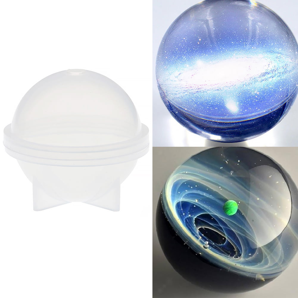 6 Sizes DIY Sphere Ball Silicone Mold Mould for Resin Craft Ball Jewelry Making