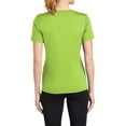 thumbnail image 2 of Mafoose Women's Short Sleeve Competitor V-Neck Tee Lime Shock Small, 2 of 5