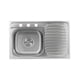 thumbnail image 3 of Fregadero Acero Inoxidable AVERA Empotre PAF02S, 3 of 11