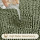 thumbnail image 4 of Alfombras de baño HOMEIDEAS, 3 piezas, ultrasuaves y antideslizantes (verde salvia), 4 of 7