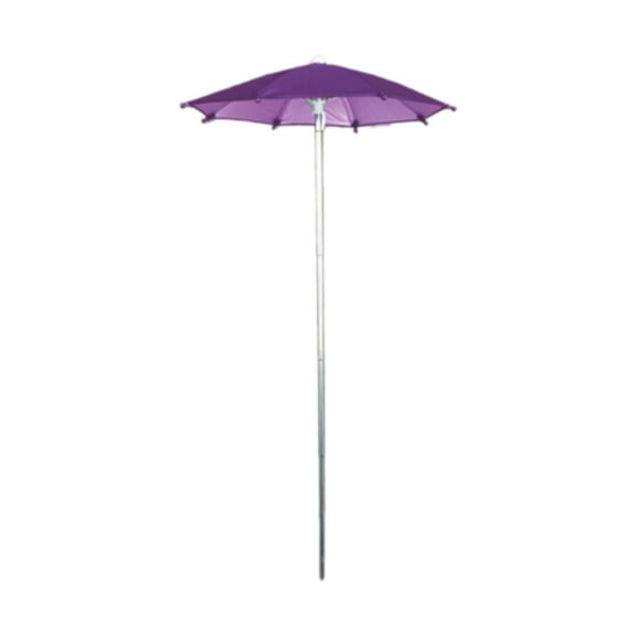 figatia Outdoor Plant Umbrella Plant Shade Cover for Yard Flowers Potted Garden Beds Purple