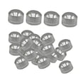 thumbnail image 2 of Milaget 100 Pieces M4 Screw Caps for Light Fixture Iron Decorative for Ceiling Light Silver, 2 of 9