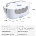 thumbnail image 2 of Electric Lunch Box For Auto Box Heater Warmer 2 In 1 With 1.5l,gray, 2 of 3