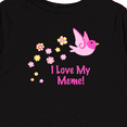 thumbnail image 4 of Inktastic I Love My Meme Girls Long Sleeve Toddler T-Shirt, 4 of 5