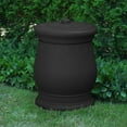 thumbnail image 2 of Good Ideas Savane Panier de Rangement Décoratif Extérieur de 30 Gallons Urn, Noir, 2 of 2