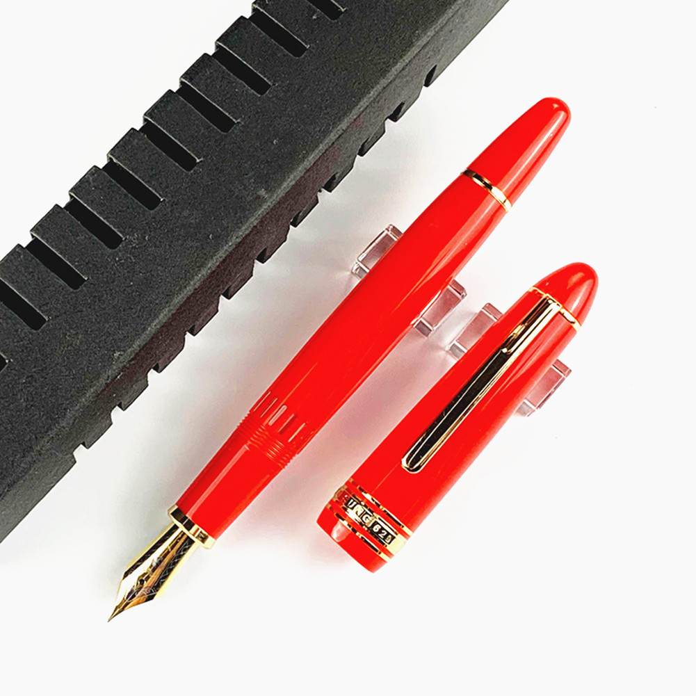 Acrylic Resin Business Office Fountain Pen Piston Absorbs Ink Fountain Pen EF/F Iridium Nib Ink Pens