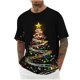 thumbnail image 4 of Camisas de Manga Larga para Hombres Imprimir Casual Cuello Redondo Blusa de Manga Corta, Camisas de Lino para Hombres, 4 of 7