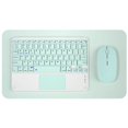thumbnail image 1 of Kit de teclado y ratón con panel táctil Bluetooth, Combos de teclado y ratón inalámbricos rusos, árabes, españoles, Teclado para iPad, teléfono y tableta, 1 of 5