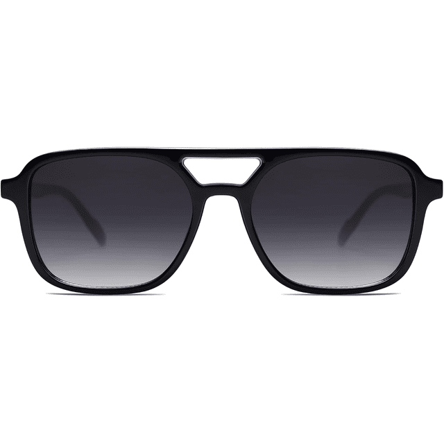 Gafas de Sol Aviador Retro para Hombre y Mujer, Forma Rectangular, Lentes para Hombre y Mujer