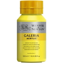 Winsor & Newton Galeria Acrylic, 500ml Squeeze Bottle, Cadmium Yellow Pale Hue