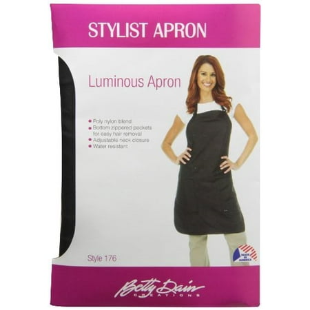 Betty Dain Luminous Salon Stylist Apron Black Walmart Com