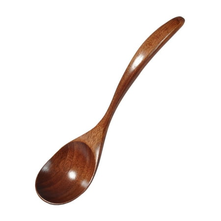

Mnjin Fork Kitchen Bamboo Soup-Teaspoon Cooking Utensil Tools Spoon Wooden Tableware Kitchen，Dining Bar Brown
