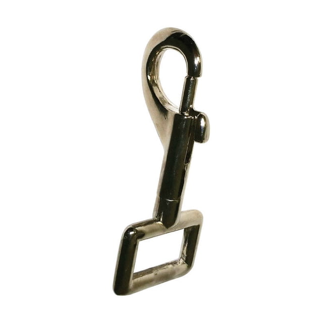 Bolt Snap Baron 25-1, zinc niquelado, 18 kg, 1 cm de profundidad x 8,3 cm de largo