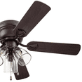 thumbnail image 4 of Prominence Home Renton 42" Bronze Flushmount Ceiling Fan with Light, 5 Blades, Pull Chains & Reverse Airflow, 4 of 6