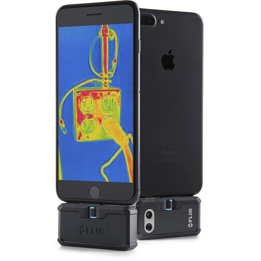 FLIR One Pro LT Pro-Grade Thermal Camera for iOS Phone w/ Deco Gear Power Bundle 