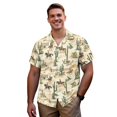 thumbnail image 3 of Garronmavis Horse Cowboy Couples' Outfits Cactus Husban and Wife Clothing Women's V-neck Dress Beach Party Dresses Size 7XL and Short Sleeve Shirt for Men Light Hawaiian Shirts, 3 of 7