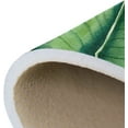 thumbnail image 6 of FREEAM Tropical Leaves Non Slip Area Rug for Living Dinning Room Bedroom Kitchen, 4' x 6'(48 x 72 Inch), Watercolor Tropical Leaves Nursery Rug Floor Carpet, 6 of 6
