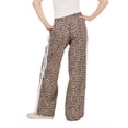thumbnail image 4 of Forever 21 Women's Nylon Wide Leg Pant with Side Stripes, Sizes XS-XL, 4 of 5