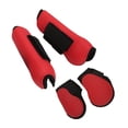 thumbnail image 3 of Bota De Pata De Caballo, Cómodo Juego De Botas Para Tendón De Caballo, Carcasa De PU, Fácil De Pegar, Evita Resbalones Para Caballos, 3 of 7