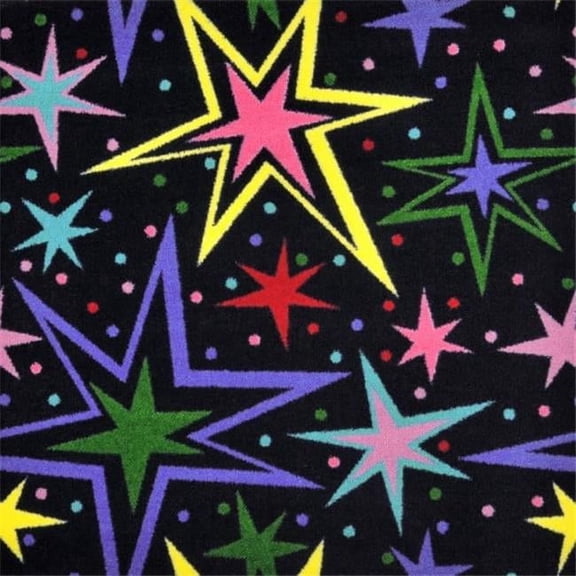 Kaleidoscope Kapow Rectangle Whimsical Area Rugs  Multi Color - 5 ft. 4 in. x 7 ft. 8 in.