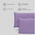 thumbnail image 6 of Fabdreams 100% Organic Cotton GOTS Certified 300TC King / California King Size Pillowcase | Lilac, 6 of 9