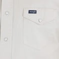 thumbnail image 3 of Camisa Wrangler Western de manga larga con cierre firme con acabado en piedra, 3 of 3