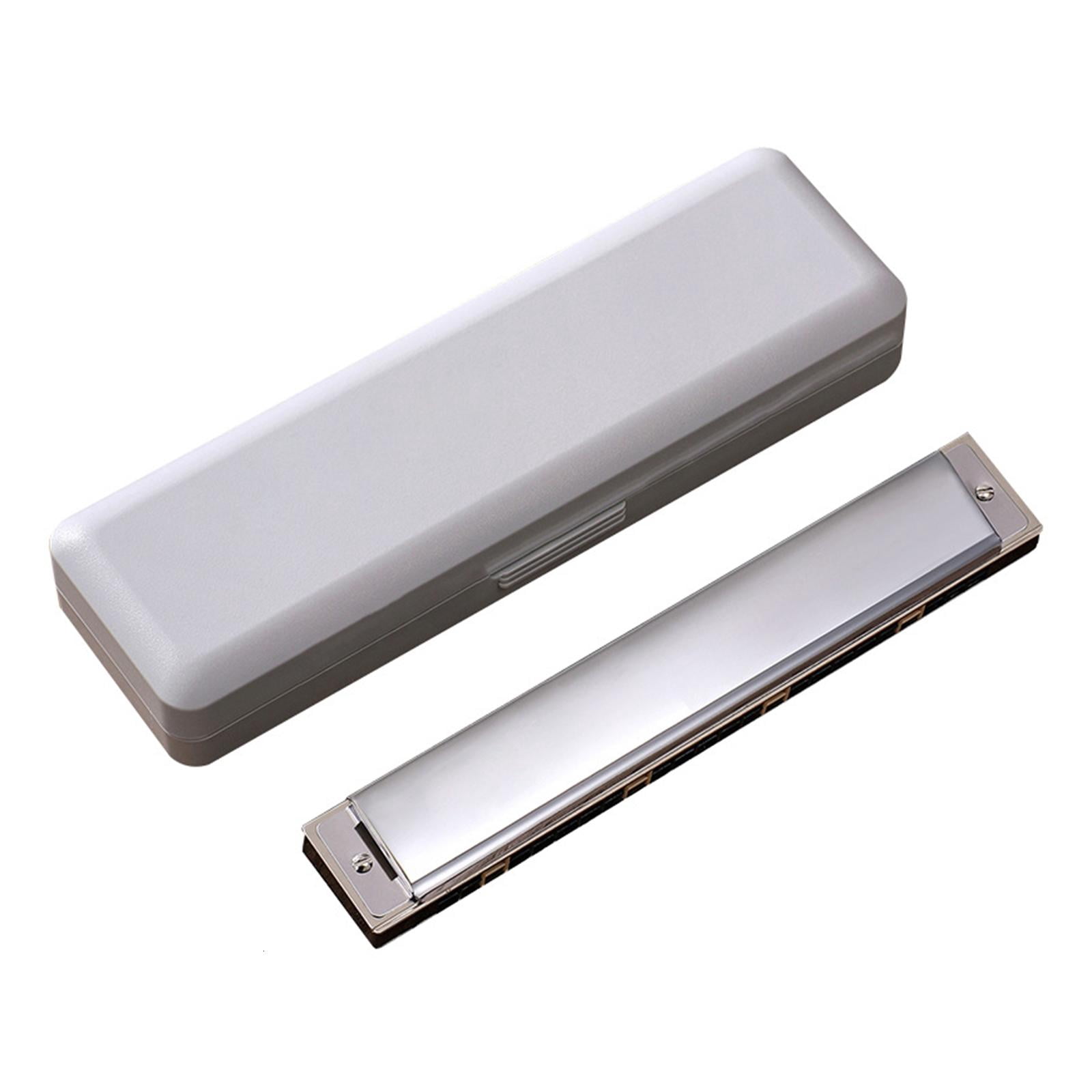 Yihuala Harmonica for of Polyphonic C 24 Hole with for Case for Professional Player Beginner Students, Excellent for